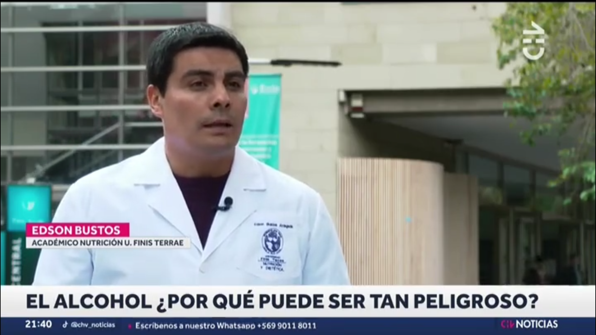 Vocería Edson Bustos CHV