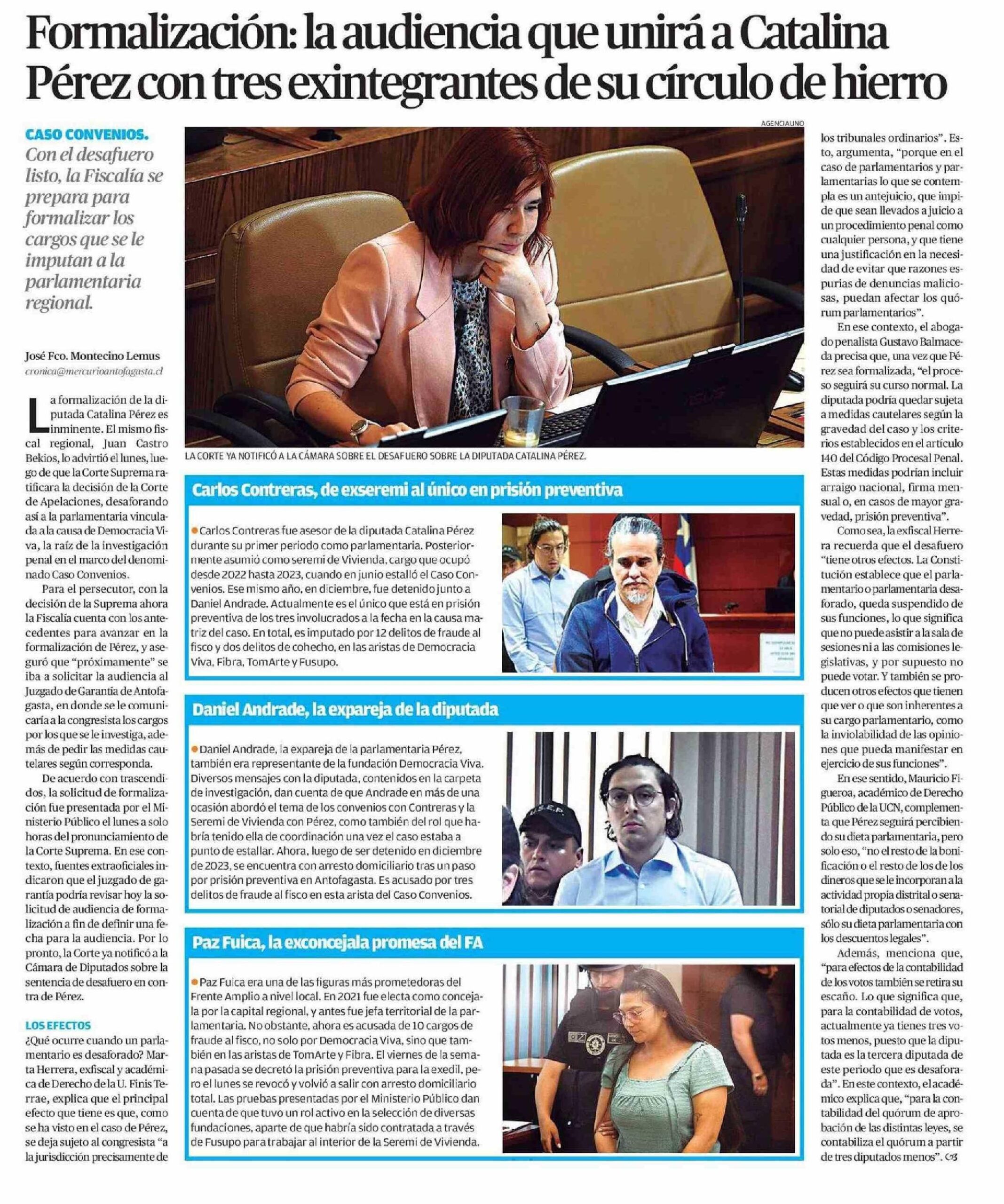 Desafuero-Catalina-Perez-Marta-Herrera-Facultad-Derecho-Universidad-Finis-Terrae-Completa