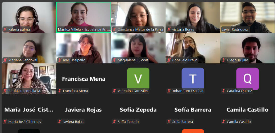 Feria de Postulaciones de Práctica Externa en Psicología finaliza con gran participación
