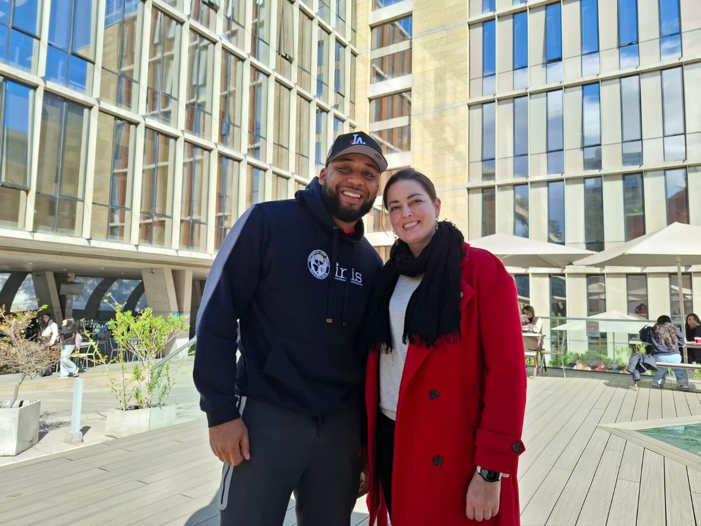 Kai Braithwaite est FI intercambio Chile con rrii 01